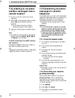 Preview for 46 page of Panasonic KX-FP141AL Operating Instructions Manual