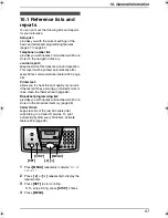 Preview for 69 page of Panasonic KX-FP141AL Operating Instructions Manual