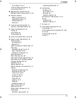 Preview for 73 page of Panasonic KX-FP141AL Operating Instructions Manual