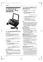 Preview for 32 page of Panasonic KX-FP143RU Operating Instructions Manual