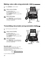 Preview for 28 page of Panasonic KX-FP200 Operating Instructions Manual