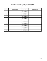 Preview for 77 page of Panasonic KX-FP200 Operating Instructions Manual