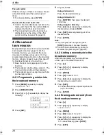 Preview for 28 page of Panasonic KX-FP343AL Operating Instructions Manual