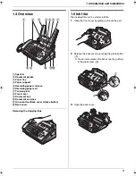 Preview for 9 page of Panasonic KX-FP711CX Operating Instructions Manual