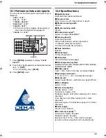 Preview for 49 page of Panasonic KX-FP711CX Operating Instructions Manual