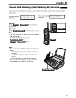 Preview for 41 page of Panasonic KX-FPC165 Operating Instructions Manual