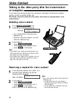 Preview for 42 page of Panasonic KX-FPC165 Operating Instructions Manual