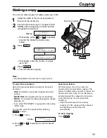 Preview for 59 page of Panasonic KX-FPC165 Operating Instructions Manual