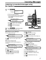 Preview for 67 page of Panasonic KX-FPC165 Operating Instructions Manual