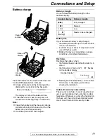 Preview for 21 page of Panasonic KX-FPG372 Operating Instructions Manual