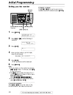 Preview for 34 page of Panasonic KX-FPG372 Operating Instructions Manual