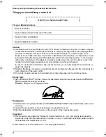 Preview for 4 page of Panasonic KX-FPG391 - Fax / Copier Operating Instructions Manual