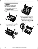 Preview for 16 page of Panasonic KX-FPG391 - Fax / Copier Operating Instructions Manual