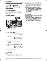 Preview for 26 page of Panasonic KX-FPG391 - Fax / Copier Operating Instructions Manual