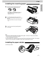 Preview for 17 page of Panasonic KX-FT33HK Operating Instructions Manual