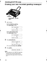 Preview for 60 page of Panasonic KX-FT74HK Operating Instructions Manual