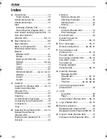 Preview for 92 page of Panasonic KX-FT74HK Operating Instructions Manual