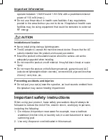 Preview for 8 page of Panasonic KX-HNC300 Installation Manual