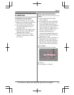 Preview for 13 page of Panasonic KX-HNL100 Installation Manual