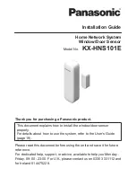 Preview for 1 page of Panasonic KX-HNS101E Installation Manual