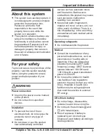 Preview for 5 page of Panasonic KX-HNS101E Installation Manual