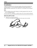 Preview for 16 page of Panasonic KX-HNS101E Installation Manual