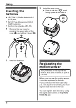 Preview for 8 page of Panasonic KX-HNS102FX Installation Manual