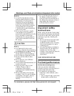 Preview for 5 page of Panasonic KX-HNS104 Installation Manual