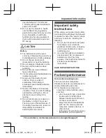 Preview for 5 page of Panasonic KX-HNS104C Installation Manual