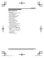 Preview for 13 page of Panasonic KX-HNS105 Installation Manual