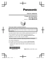 Preview for 21 page of Panasonic KX-HNS105 Installation Manual