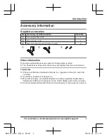 Preview for 3 page of Panasonic KX-HNS105C Installation Manual