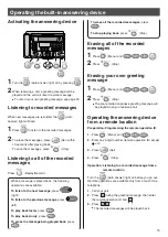 Preview for 19 page of Panasonic KX-L6CL Quick Reference Manual