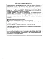 Preview for 4 page of Panasonic KX-L840A Operating Instructions Manual