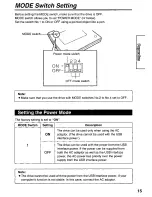 Preview for 15 page of Panasonic KX-L840A Operating Instructions Manual