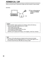 Preview for 22 page of Panasonic KX-L840A Operating Instructions Manual