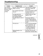 Preview for 27 page of Panasonic KX-L840A Operating Instructions Manual