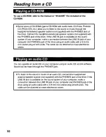 Preview for 32 page of Panasonic KX-LRW10A Operating Instructions Manual