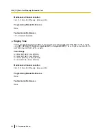 Preview for 242 page of Panasonic KX-NCP1000 Programming Manual