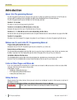 Preview for 2 page of Panasonic KX-NCP500 Pc Programming Manual