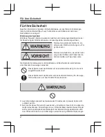 Preview for 8 page of Panasonic KX-NT511 Manual