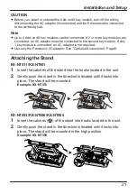 Preview for 21 page of Panasonic KX-NT511 Quick Reference Manual