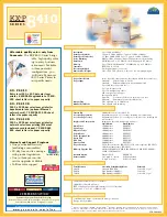 Preview for 2 page of Panasonic KX-P 8410 Series Specifications