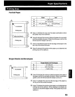 Preview for 93 page of Panasonic KX-P3123 - KX-P 3123 B/W Dot-matrix Printer Operating Instructions Manual