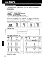 Preview for 94 page of Panasonic KX-P3123 - KX-P 3123 B/W Dot-matrix Printer Operating Instructions Manual