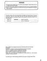 Preview for 3 page of Panasonic KX-P3124 Operating Instructions Manual