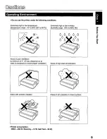 Preview for 9 page of Panasonic KX-P3124 Operating Instructions Manual