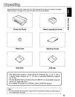 Preview for 11 page of Panasonic KX-P3124 Operating Instructions Manual