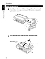 Preview for 12 page of Panasonic KX-P3124 Operating Instructions Manual