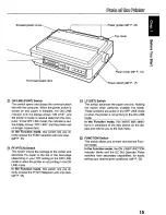 Preview for 15 page of Panasonic KX-P3124 Operating Instructions Manual